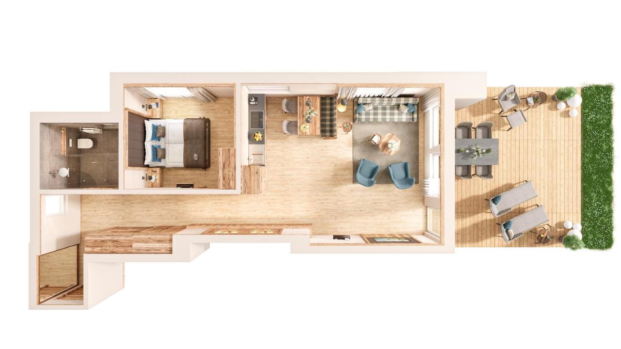 Mondi Hotel Tscherms Eksteriør bilde